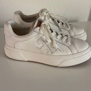Tory Burch Bari Nappa white sneaker